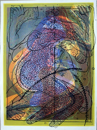Multiple-Encounters-2-Serigraph-Painting-on-Paper-Ananda-Moy-Banerji-IG1416
