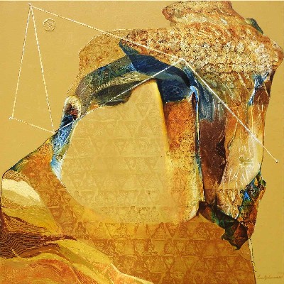 Swayvedan-Acrylic-on-canvas-Laxman-Chavan-IG663-IndiGalleria